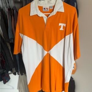 Vintage Tennessee Orange and White Polo Shirt
